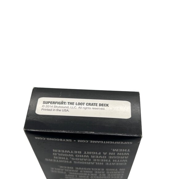 Superfight The Loot Crate Deck Card Game Skybound Games New in Box - Picture 3 of 4